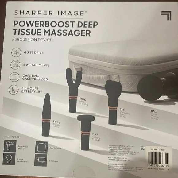 Sharper Image Powerboost Deep Tissue Massager - Picture 4 of 4